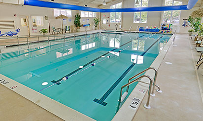 Indoor pool at Brethren Village