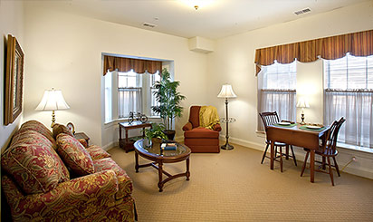 Floor plans for residences offering supportive care