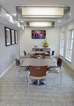 Our Parlor accommodates 10-12 people and can be reserved for private meetings or celebrations, such as a birthday or anniversary.