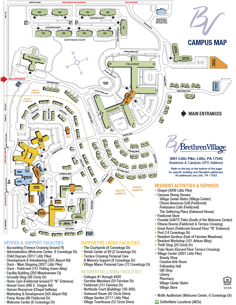 BV Campus Map