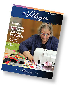 The Villager magazine newsletter cover